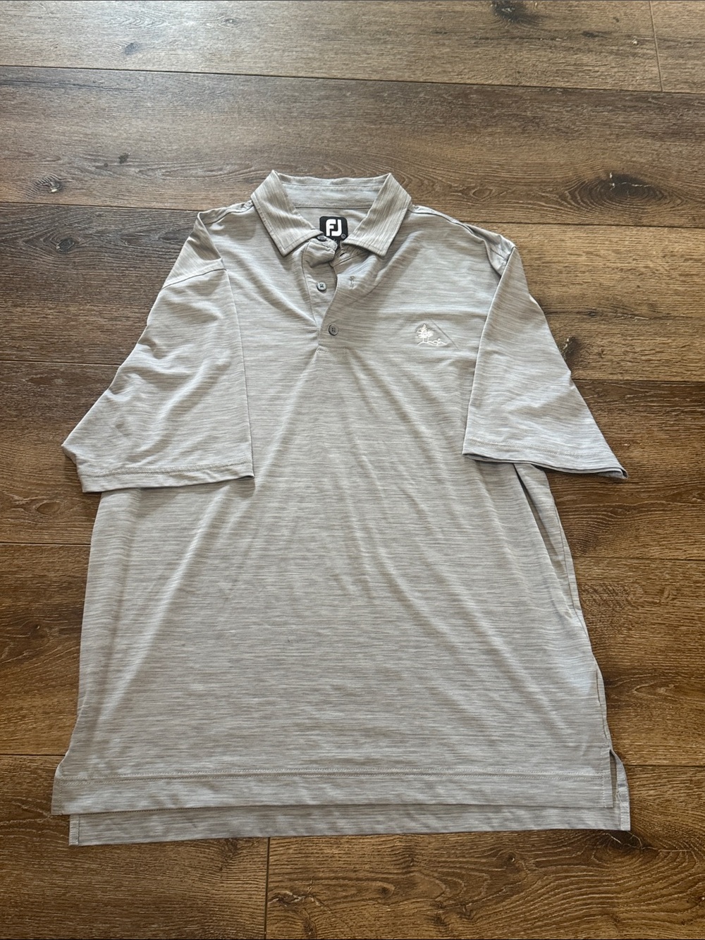 Footjoy gray polo large‎
